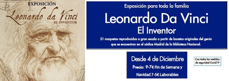 Exposición Leonardo Da Vinci