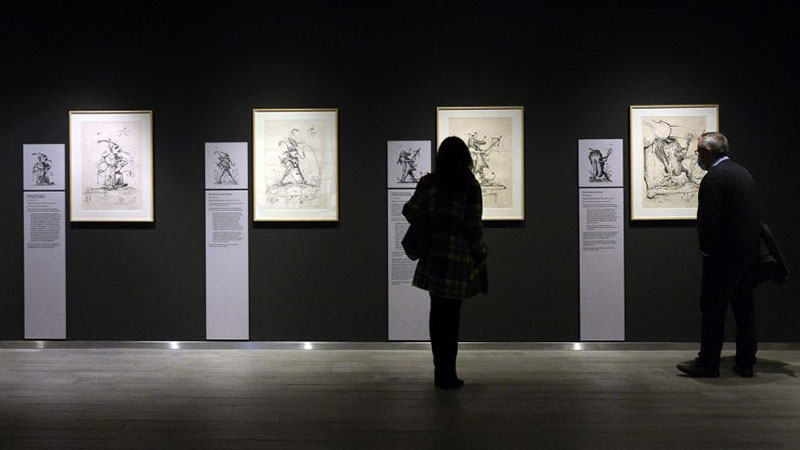 Exposición Dalí. Litografías de los excesos pantagruélicos